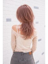 リアン(Lien) アプリコットベージュ×ウルフカット