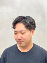 サームマン 人形町(SARM MAN) 自然な毛流れと束感が映えるニュアンスショート