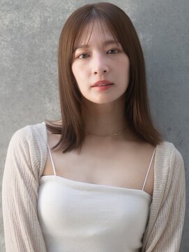 オーブヘアー ハル 佐野店(AUBE HAIR hal) 20代・30代_鎖骨ミディ_髪質改善