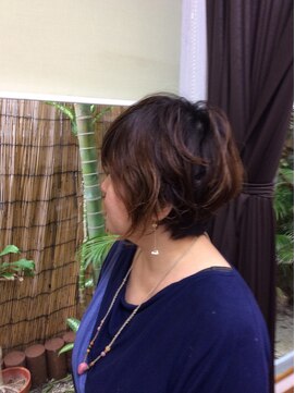 ヘア アパース(hair a paz) ナチュラルゆるふあボブ