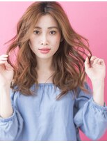 シャンプー 本店(SHAMPOO) 春夏の軽ふわロングウェーブでため息モノの美女ヘアに