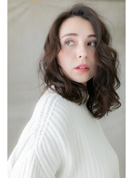 カバーヘア ブリス 上尾西口店(COVER HAIR bliss) アップバングレトロセミウェットウェーブ302Z上尾20代30代40代