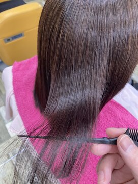 カットインライオン(CUTinLION) 縮毛矯正(ミディアム)