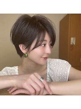 ビューイースト 亀戸 錦糸町(VIEW EAST) 黒髪ハンサムショートパーマ