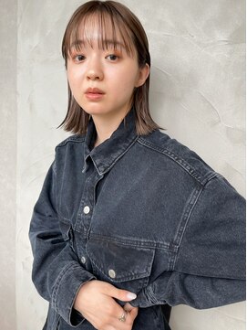 ロビン アンド ダルク(robin&darc) 切りっぱなしニュアンスボブ【髪質改善】【代官山】