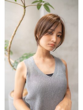 ハバナ 天神(HAVANA) 大人かわいい前下がりショートボブ/小顔/20代30代/くびれ