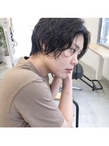 ガーランドウメダ(Garland umeda)&nbsp;ハンサムショート×パーマ