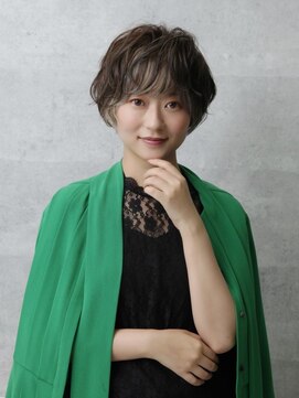 ヘアーサロンソシエ 本厚木店 マッシュショート/無造作カール[本厚木/本厚木駅]