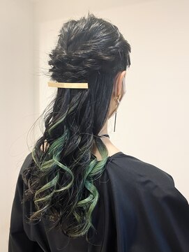 ネリー 銀座(NERIE) お呼ばれハーフアップアレンジ^ ^ 銀座/東銀座