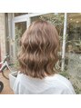 アース 栄店(HAIR&MAKE EARTH) 透け感たっぷりのミルクティーブラウン☆