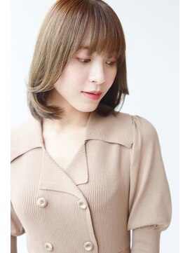 マッシュアンドマッシュアヴェダ ららぽーと福岡店(mash&mash AVEDA) 顔周りレイヤー・6枚ハイライト・アヴェダオーガニックカラー