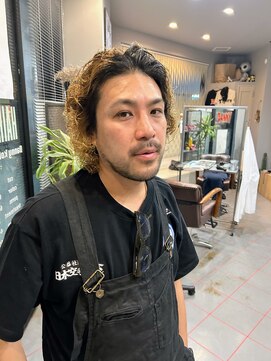 ダニーコウベ(Danny kobe) ウェーブヘア