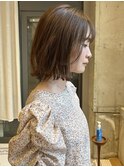大人のレイヤーボブ