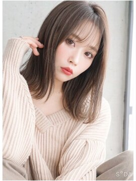 エレノア 梅田 大阪駅前第4ビル店(Eleanor) 《シースルーバング◎》　ナチュラルストレート