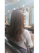 リブ バイ アベイル(LIB by Abeille)&nbsp;艶髪/艶カラー/カーキグレージュ/アースカラー/30代/40代/50代