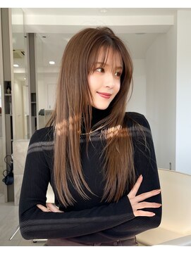 グローブス オモハラ(THE GLOBES OMOHARA) 【プレ花嫁】美髪ロング　シアーカラー　フェイスレイヤー