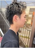スパイキーショート メンズショート 短髪メンズ 金髪ショート