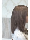 ミルクティーベージュ☆明るすぎないハイトーンカラー