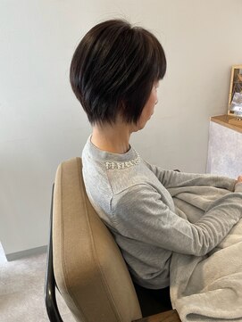 アムアム(amu_amu) 透明感抜群外国人風カラー★カット＋イルミナカラー＋うる艶TR