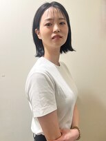 ラウンジ モリオ イケブクロ(Lounge MORIO Ikebukuro)&nbsp;【morio】切りっぱなしワンレングスボブ♪