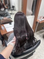 シエル 難波店(CIEL)&nbsp;【ラベンダーグレージュ】＃ブリーチなしダブルカラー＃Kotona