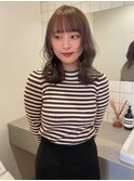 ミルクティーグレージュ
