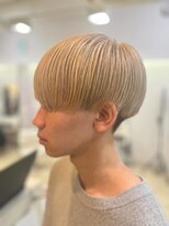 ディオ 町田店(DIO)&nbsp;ミルクティーベージュ/韓国風ヘア/ダブルカラー/メンズパーマ