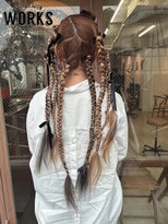 ワークス ヘアデザイン(WORKS HAIR DESIGN)&nbsp;ブレイズアレンジ