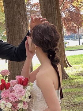 ファーストステップ 表参道(FIRST STEP) 『シニヨン』/結婚式/お呼ばれ/ドレス◎