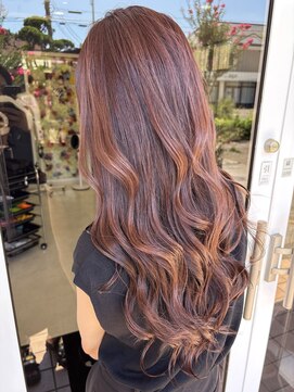 リラシー ヘアーアンドビューティー 龍ケ崎店(RELASY hair&beauty) 【ピンクパープルカラー】