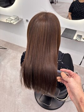 メルバイグラフ 梅田(mel by GRAFF) 【髪質改善】縮毛矯正/ロング/ミディアム／ボブ