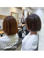 ステラバイケンジ 藤沢(STELLA by KENJE)&nbsp;白髪ぼかし/脱白髪染め/ハイライト【藤沢/藤沢駅】