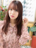 カバーヘア イヴ 戸頭店(COVER HAIR EVE)&nbsp;大人かわいい外国人風小顔ミルクティーピンクh4川口20代30代40代