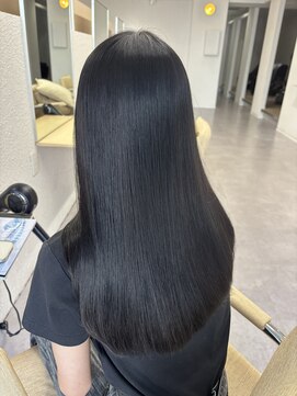 フルリール(fleurir) 透明感ブルーブラックと艶髪