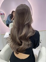 アディション 新宿(ADITION)&nbsp;ブリーチなしベージュ×レイヤー/ダブルカラー髪質改善新宿k