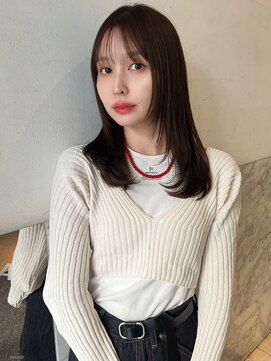 アクシス 栄店(`AXIS) イメチェン/ピンクベージュ/アンブレラカラー/前髪/栄矢場町