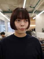 テンション(tension)&nbsp;ストレートミニボブ髪質改善縮毛矯正札幌駅大通駅バスセンター駅