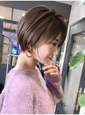 大人の可愛いショートヘア