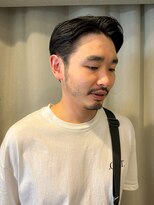 パーク(PARK)&nbsp;メンズ刈り上げなし七三分けサイドパートビジネス