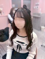 ラルム 大宮東口店&nbsp;立体リボンリンゴヘア