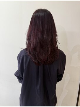 ニコフクオカヘアーメイク(NIKO Fukuoka Hair Make) 高発色暖色カラー　カシスレッド