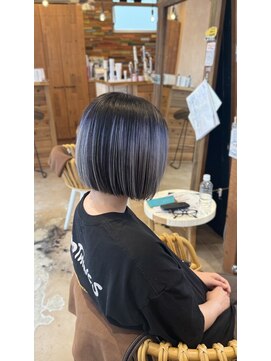 ベベ バイ モップス(be'be' by MOPS) デザインカラー×ボブ