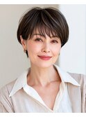 若見え抜群！トップふんわりショート