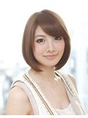 【キッカ朝日ヶ丘】ルミエールカラー×小顔ボブ