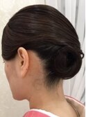 和装ヘアー　面