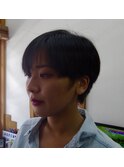ショートバングボブ