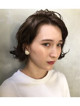 ビースティドレッシング(BEASTIE DRESSING) 【BEASTIE DRESSING】エアリーショート×グレージュ