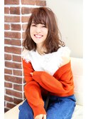 【Aere池袋】フェミニンミディボブ☆進藤千草