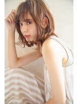 レニーバイエース(LANY by ACE)&nbsp;【LANY 横浜】 シースルーバング×カッパーベージュ