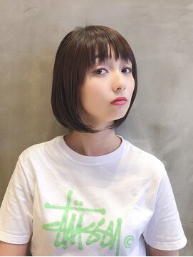 サラビューティーサイト 志免店(SARA Beauty Sight) 巻かずに収まるスリークボブ